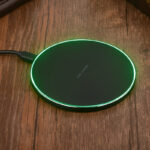 Беспроводное зарядное устройство Qitech Slim Pro