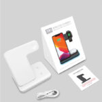 Бездротовий зарядний пристрій док-станція 3 в 1 Wireless Charger