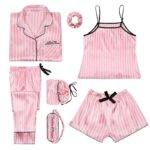 Шовковий комплект піжама 7в1 Шовковий комплект піжама 7в1